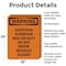 Signmission Livestock Guardian Dog On Duty OSHA Warning Sign, Aluminum, 18in W x 24in L, 2PK OS-2PACK-WS-A-1824-V-13307 - alternate 4